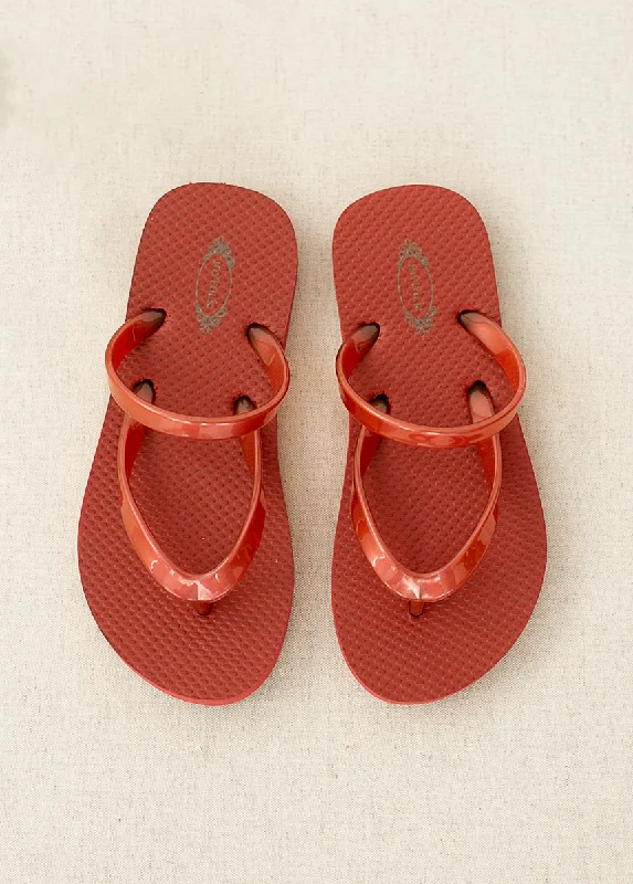 Leli Flip Flop in Red