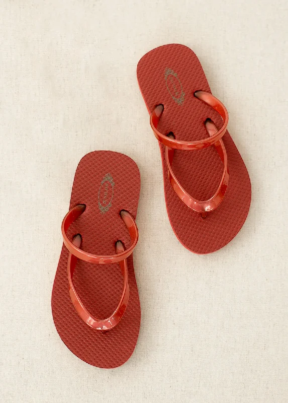 Leli Flip Flop in Red