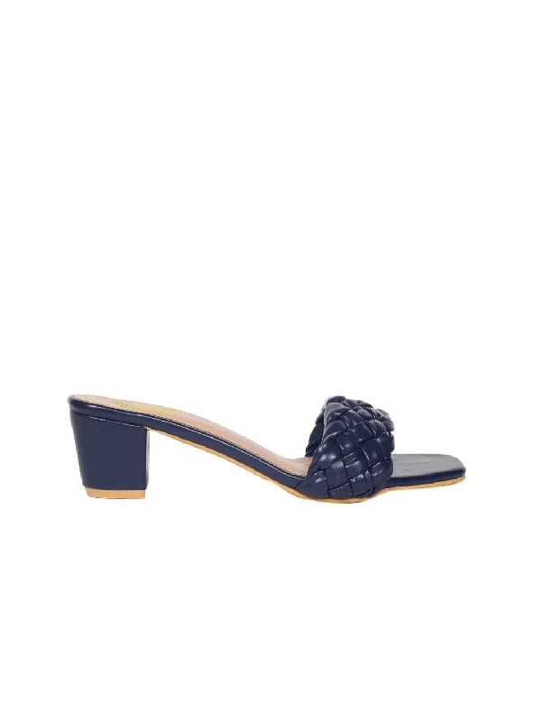 Opale Navy Blue Heels