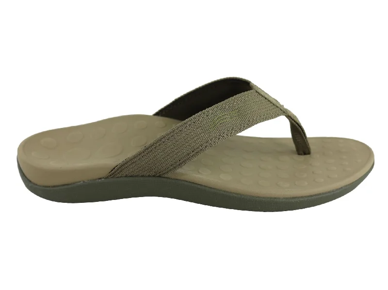 Orthaheel Womens Wave II Thongs in Khaki <br> F252831147