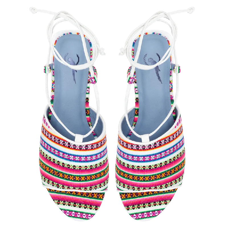 Peruvian Striped Sandals