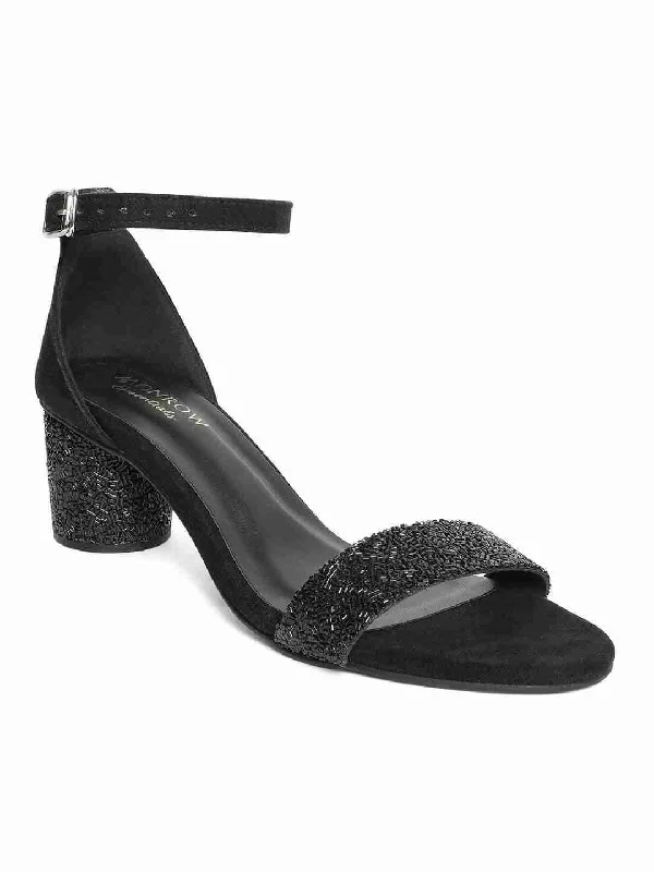 Saylor Black Block Heel