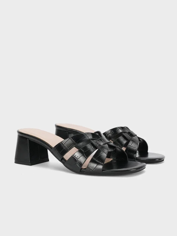 Women ""DOVIE"" Block Heel Comfy Sandals