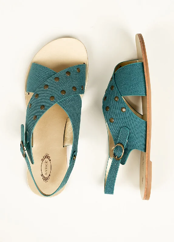 Women's Aria Sandal in Teal