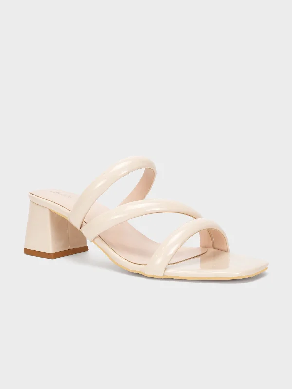 Womens ""NEREUS"" Patent Casual Sandals