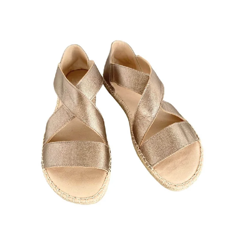 Beach Espadrille in Bronze