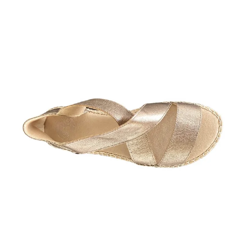 Beach Espadrille in Bronze