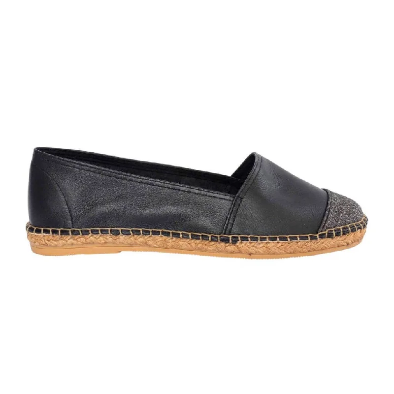 Classic Espadrille in Midnight Glitter