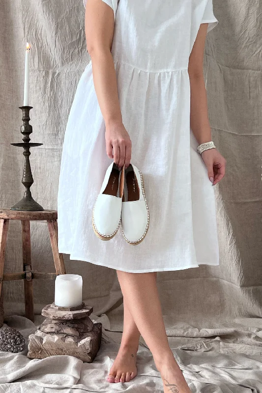 BYPIAS espadrille, white