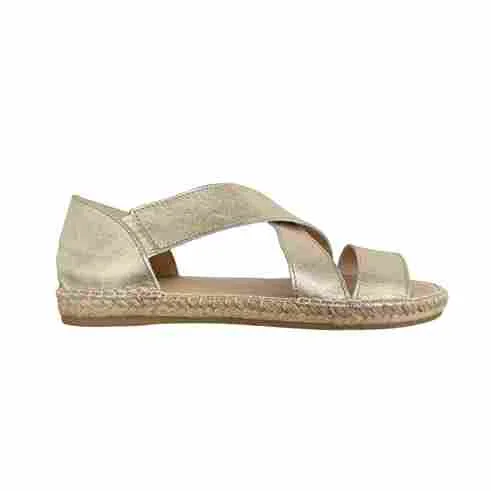 Beach Espadrille in Champagne