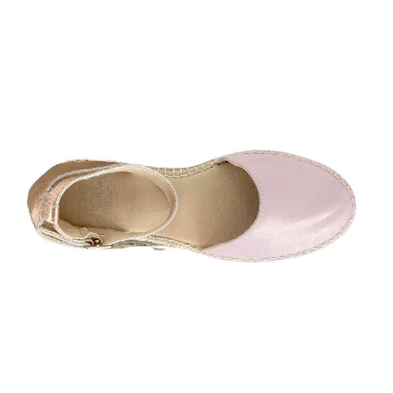 City Espadrille in Rose Blush