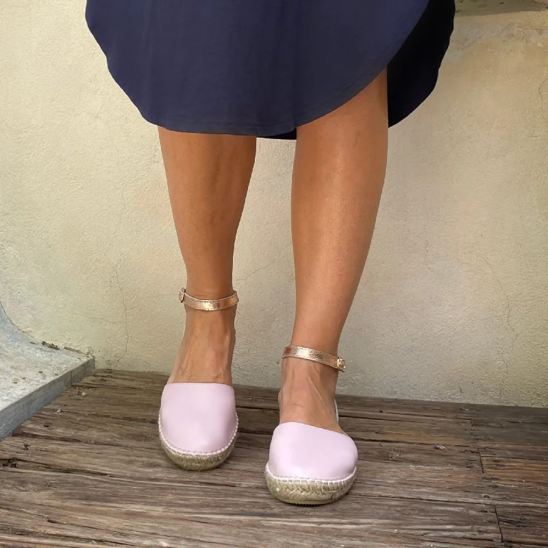 City Espadrille in Rose Blush