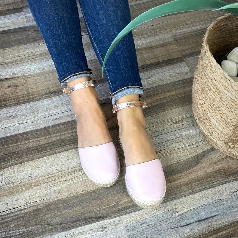 City Espadrille in Rose Blush