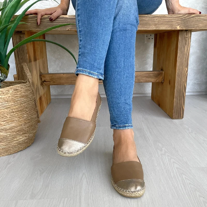 Classic Espadrille in Bronzed Mocha