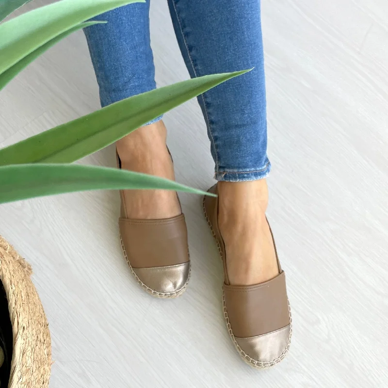 Classic Espadrille in Bronzed Mocha