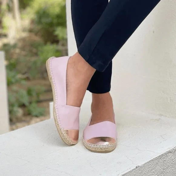 Classic Espadrille in Rose Blush