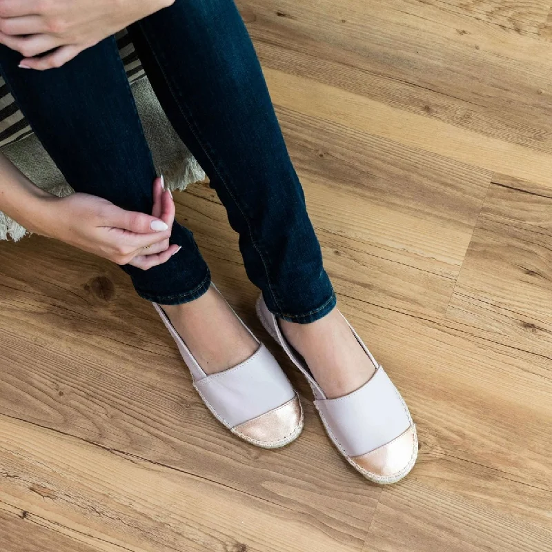 Classic Espadrille in Rose Blush