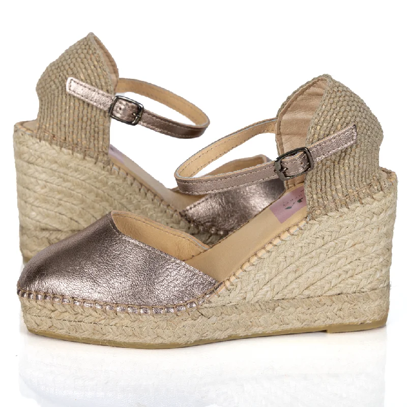 Espadrille Wedges Maui Golden Sunset