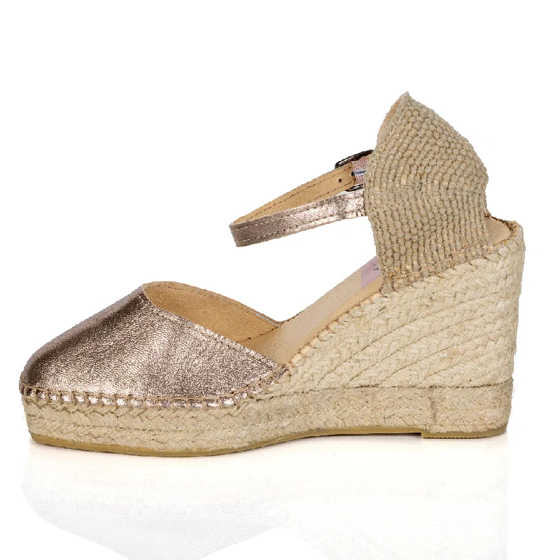 Espadrille Wedges Maui Golden Sunset