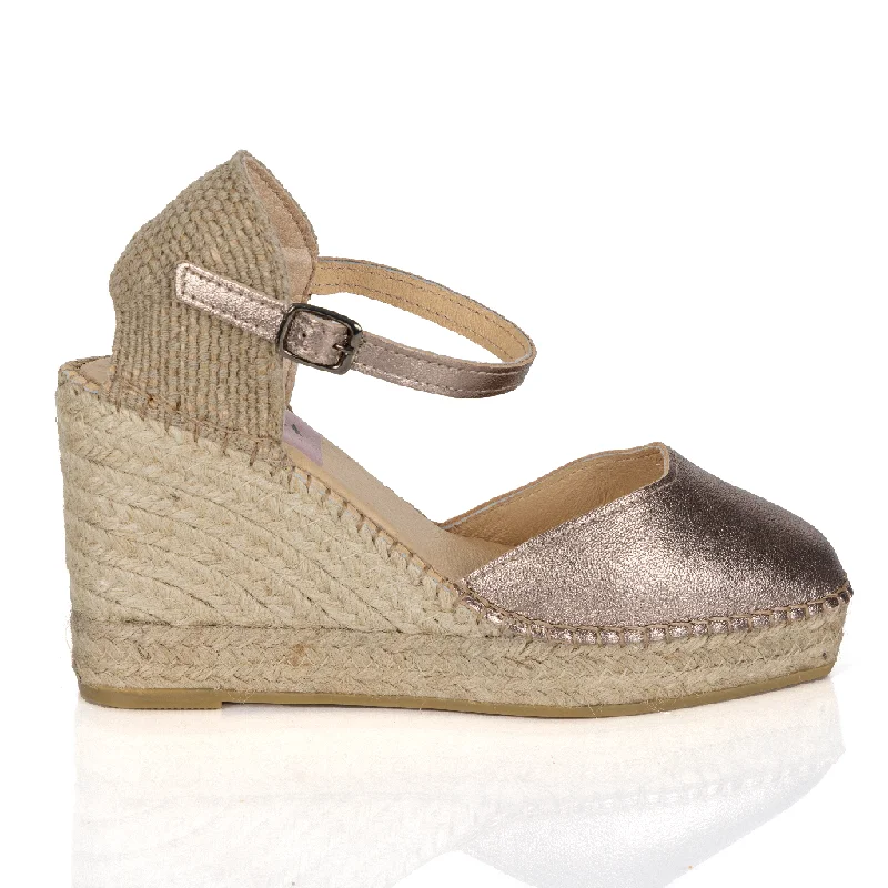 Espadrille Wedges Maui Golden Sunset