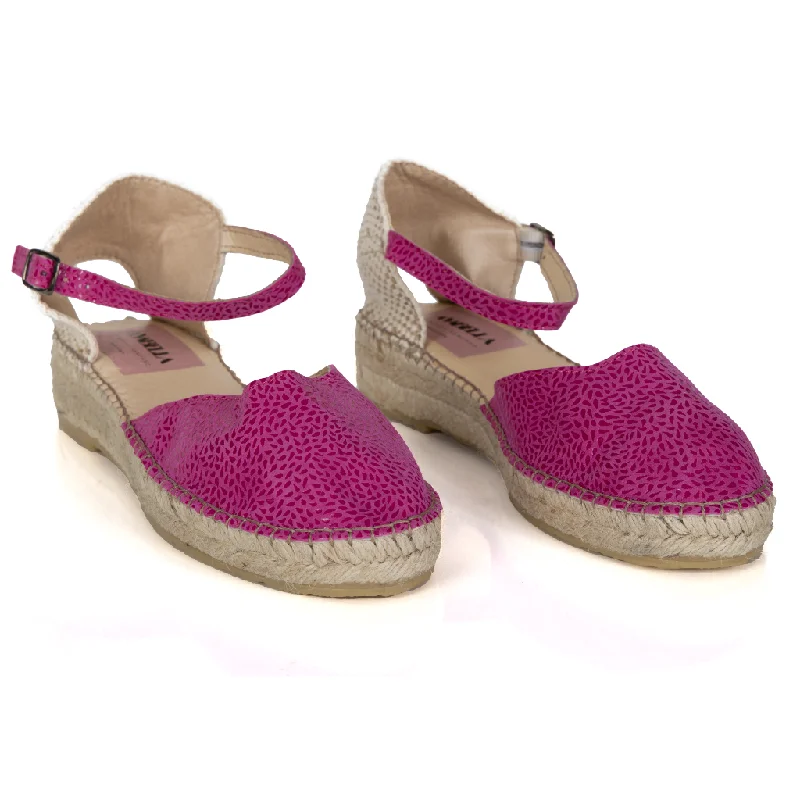 Espadrille Flats Phi Phi Fuchsia Buganvilla