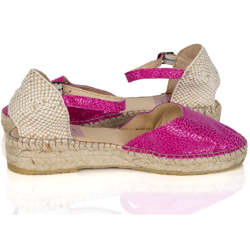 Espadrille Flats Phi Phi Fuchsia Buganvilla