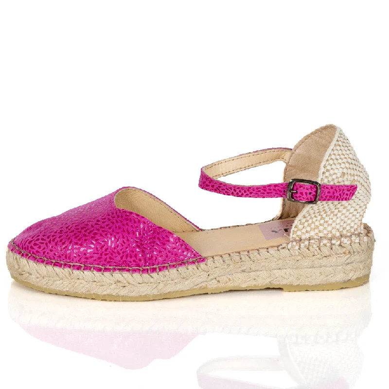 Espadrille Flats Phi Phi Fuchsia Buganvilla