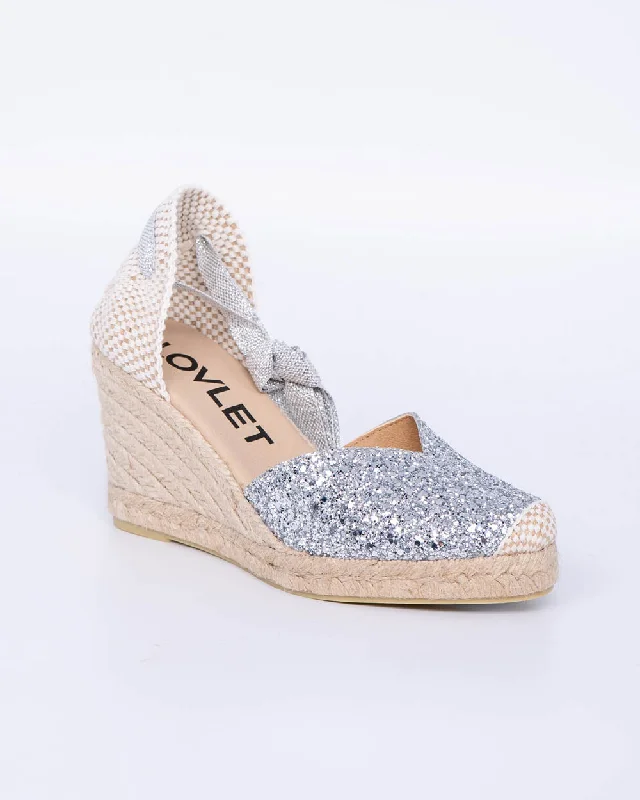 ESPADRILLAS MABEL ARGENTO