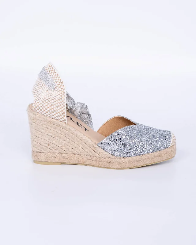 ESPADRILLAS MABEL ARGENTO