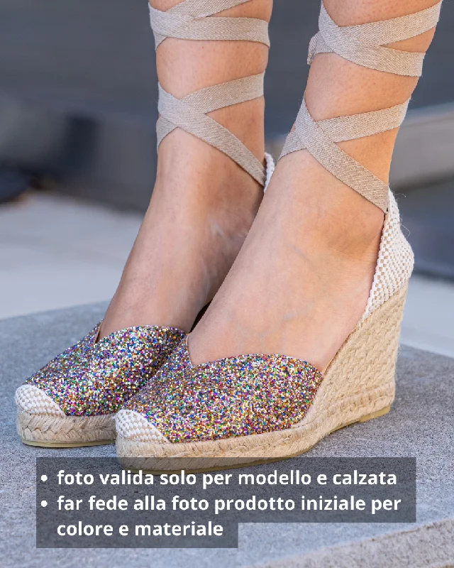 ESPADRILLAS MABEL ARGENTO