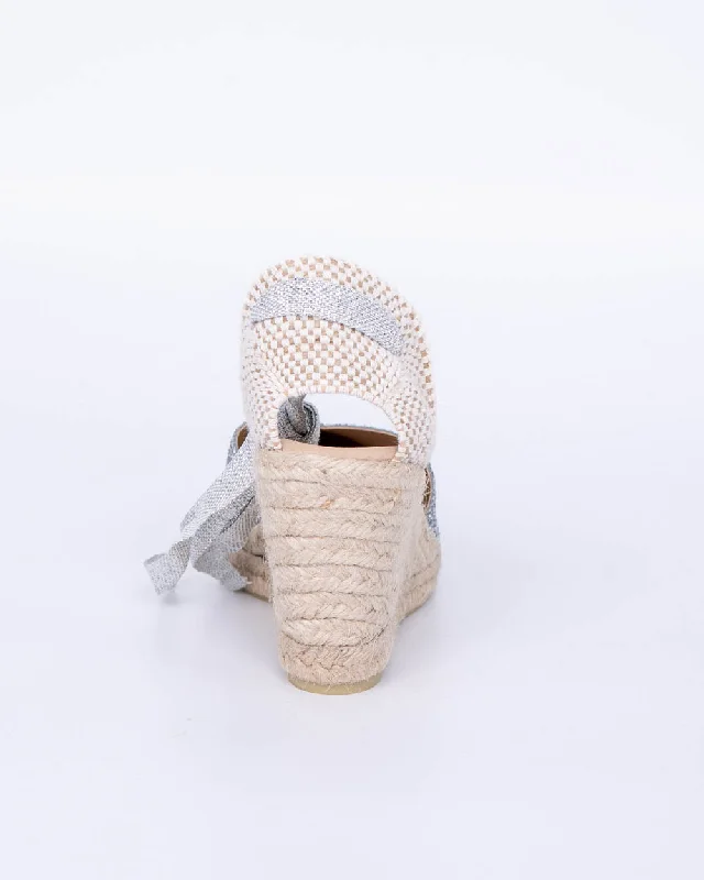 ESPADRILLAS MABEL ARGENTO