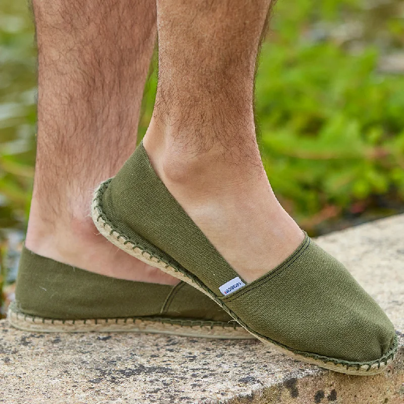 Espadrille Homme Kaki