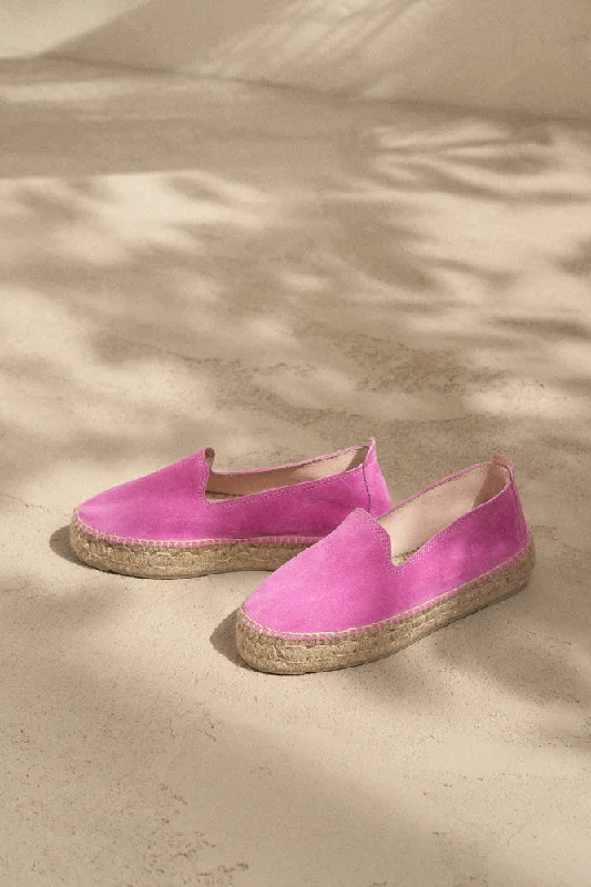 Hamptons espadrilles, pink