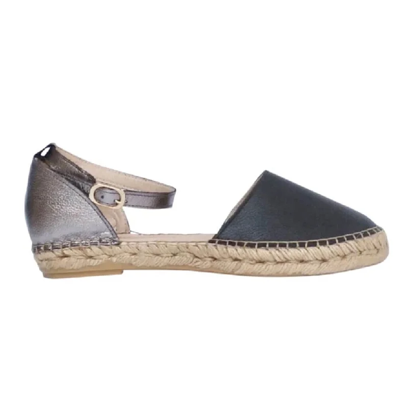 City Espadrille in Midnight Pewter