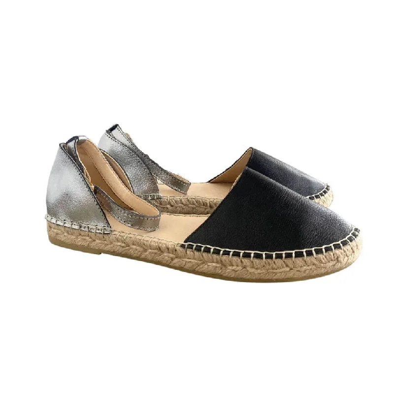 City Espadrille in Midnight Pewter