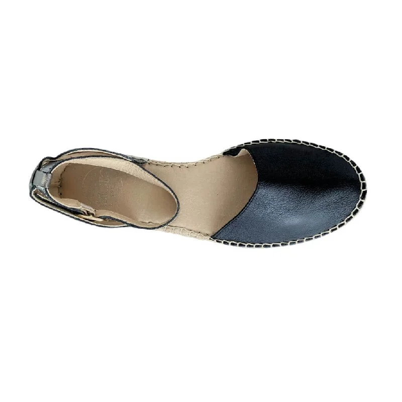 City Espadrille in Midnight Pewter