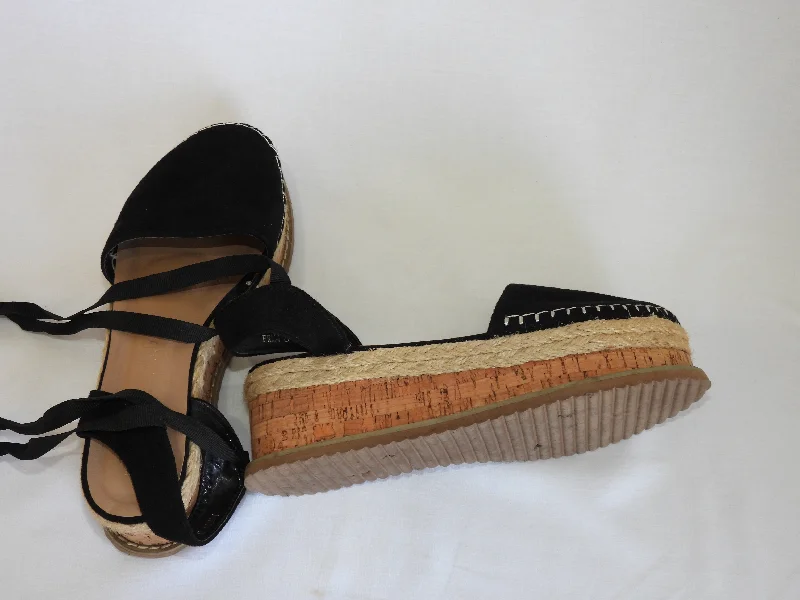 PRETTY LITTLE THING Espadrilles Platform Women Shoes With Tie-Up Strap