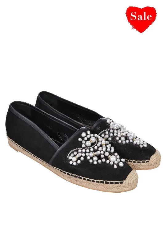 Bestickte Espadrilles