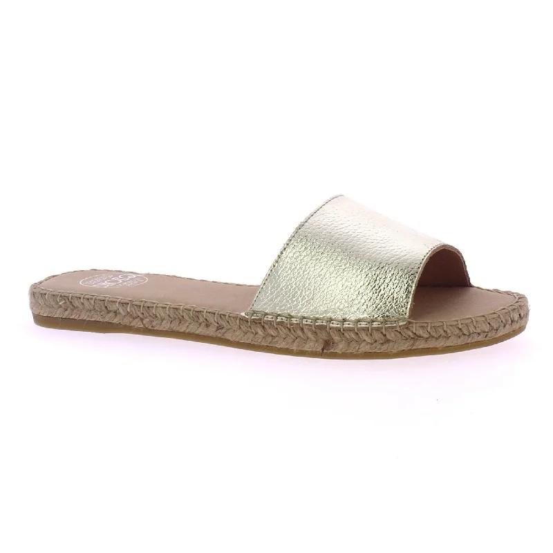 Summer Espadrille in Champagne