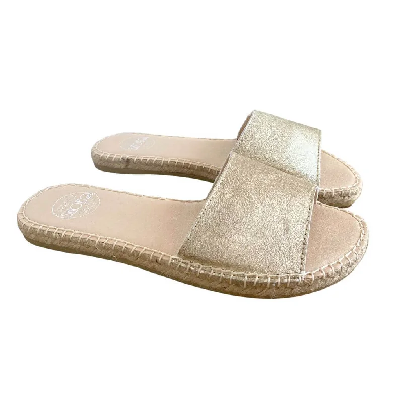 Summer Espadrille in Champagne