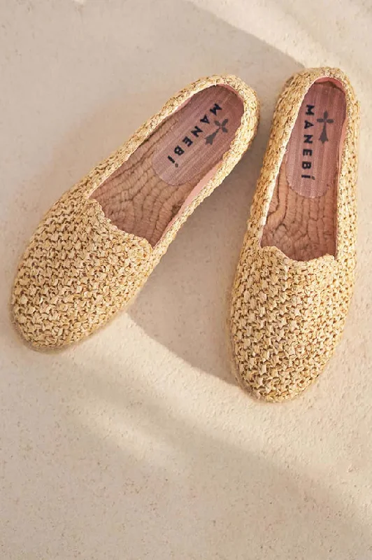 Yucatán espadrilles, raffia